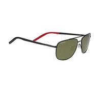 Serengeti TELLARO, Lunettes de soleil Mixte, Shiny Black, L