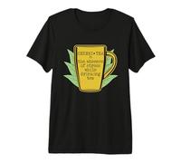 Sereni-Tea The Absence of Stress While Herborist Herboriste T-Shirt Haut de Gamme