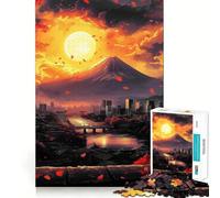 Sérénité et tranquillité Puzzle de 1000 pièces pour Adultes Puzzle pour améliorer la mémoire, soulager Le Stress Design à Assembler Cadeau de Noël (38x26cm)