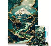 Sérénité et tranquillité Puzzles pour Adolescents 1000 pièces Wise Think Toy Gentle Leisure Tight Cut Liste de souhaits du Père Noël (38x26cm)