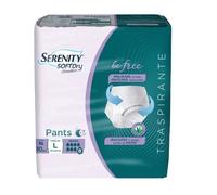 Serenity Doux Sec Sensible Pantalons À Tirer Nuit Maxi Taille L Paquet De 10 Pcs