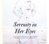 Serenity in Her Eyes: A Soft and Delicate Coloring Book of Girls and Dreams