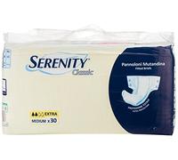 Serenity Paquet de 30 couches pour incontinence, format extra, taille M