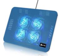 Serenity + Refroidisseur Pc Portable - 11" À 15.6" + Pour Mini Et Petits Pc + Grille En Métal Stable Et Solide + Support Ventilé Silencieux + Nouveauté (Bleu)[POR5245681]