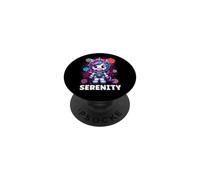 Serenity Unicorn Space Astronaute PopSockets PopGrip Adhésif