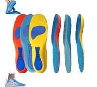 Serenivida Plantillas para Mujer Hombre, Breathable Shock-Absorbing Orthotic Arch Support Pad (3 Pcs Mix,Men5-6/Women6-7)