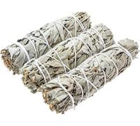 SERENIX Pack Sahumeriens - 3 sauges blanches - Purification - Attache - Sauge Californienne - Nettoyage - Spirituel (3 unités)