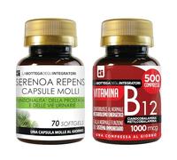 SERENOA REPENS 70 GÉLULES - VITAMINE B12 500 COMPRIMÉS | PROSTATE ET ÉNERGIE