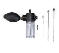 Serenophile 150ml Pulvérisateur manuel en poudre pour lutter contre les nuisibles - Comprend 3 buses en acier inoxydable pour la lutte contre les mouches, les termites et les insectes du jardin