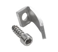 Serenophile Attrape-chaîne 503910671 Pièce de rechange compatible avec les tronçonneuses 340 345 350 455, protection de sécurité en métal robuste pour une rétention sûre de la chaîne et une