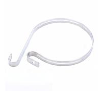 Serenophile Bande de frein de rechange en alliage d'aluminium 530052232 pour tronçonneuse modèles 136 137 141 142, pièce de réparation de bande d'embrayage de sécurité argentée