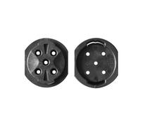 Serenophile Base de support d'ordinateur mâle pour réparation de siège compatible avec Garmin, Bryton, igpsport, support en plastique, accessoire de rechange noir