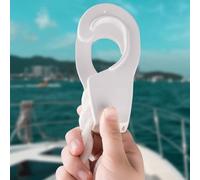 Serenophile Bateau pour garde-boue pour rails et taquets faciles, crochet à réglage rapide en ABS, résistant au soleil et à l'âge pour yacht pour kayak et quai de sécurité, blanc