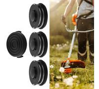 Serenophile Bobines de fil de débroussailleuse, kit de rechange pour GC-ET 4530, CG-ET 4530, RTV 400, fil en nylon de 5 m, 1,4 mm, capuchon inclus