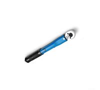 Serenophile ynamométrique à cliquet de type cliquet 1/2" Drive 20-220 Nm pour serrage d'écrous de roue de voiture - Boîtier en métal bleu (1/4 3-33N)