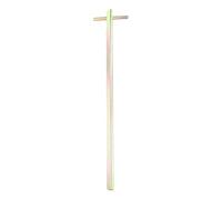 Serenophile Clé triangulaire d'ascenseur pour porte d'ascenseur, outil de tournevis triangulaire en métal avec options de 100/200/300 mm accès robuste pour l'entretien et le contrôle