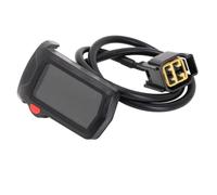 Serenophile Compteur de vitesse électrique ABS pour vélo tout-terrain - Affichage de la vitesse pour Surron pour Light Bee X/S - Lecture en temps réel - Instrument tout-terrain robuste - Noir