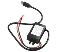 Serenophile Convertisseur USB C 12 V vers 5 V, module abaisseur DC-DC, adaptateur d'alimentation de voiture 3 A, étanche IP68 pour moto, camping-car, GPS, téléphone