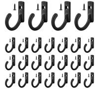 Serenophile Crochet mural simple griffe en alliage de zinc pour chapeaux, serviettes, clés, écharpes, bijoux - Compact 22,5 x 10,5 x 18,5 mm - Crochet décoratif minimaliste moderne