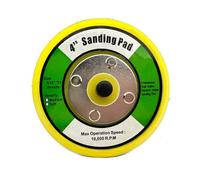 Serenophile Disque de ponçage pneumatique de 10,2 cm avec filetage M8 pour ponceuse orbitale DA, éponge de polissage, capot et disques de ponçage