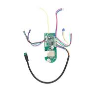 Serenophile Écran d'affichage pour trottinette électrique Xiaomi 5 Pro, contrôleur de tableau de bord LCD ABS avec interrupteur MPH/KMH - Pièce de rechange verte