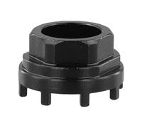 Serenophile Extracteur de manivelle et outil de roulement intérieur avec anneau de verrouillage à 8 dents, manchon en acier au carbone pour enlever le disque dentaire, compatible avec les clés 32 mm