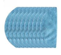 Serenophile For for ilife A30 Pro Lot de 4 ou 10 chiffons de rechange en microfibre pour aspirateur robot à vidage automatique, robuste et lavable pour animaux domestiques et enfants