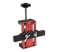 Serenophile Gabarit de montage de porte d'armoire avec pince de support, positionneur réglable de 0 à 60 mm pour l'installation de cadres de façade et d'armoires sans cadre, outil de travail du bois