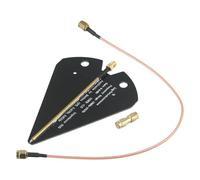 Serenophile HT5 UWB Antenne journalisée périodique améliorée 1300 MHz-10 GHz à gain élevé 6-9 dBi pour GPS Beidou 2,4 GHz 5,8 GHz Analyse du spectre EMC Tests Noir