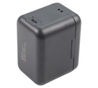 Serenophile Hub de charge, chargeur de batterie pour Insta360 X5, charge rapide 27 W avec écran LED, station d'alimentation à double fente, étui portable pour voyage
