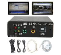 Serenophile Interface radio USB, adaptateur de liaison PC, câble CAT pour Yaesu FT-450D FT-950D FT-991A FT-891 ICOM, connecteur de contrôle Ham Rig avec isolation audio