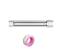 Serenophile Jeu de clés à double tête pour installation et réparation de robinet de vidange d'évier - Outil à cliquet en acier 23-27 mm 34-40 mm avec ruban PTFE