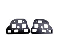 Serenophile Joints d'étanchéité de feu arrière pour BMW Série 5 E39 Berline 1995-2003, paire de joints de feu arrière gauche et droit, remplace OEM 63212161597, matériau ABS noir
