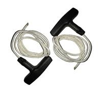 Serenophile Kit de cordon de démarrage avec poignée et corde, 1 m × 3 mm, câble de rechange pour petits moteurs, tondeuses à gazon, taille-haies, tronçonneuses, générateurs - Compatible avec Koha