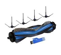 Serenophile Kit de pièces de rechange pour aspirateurs Ecovacs pour Deebot pour X8 Pro pour Omni et pour x8 pour aspirateurs Robot Omni avec balai à franges - Comprend une brosse principale, 4 brosses