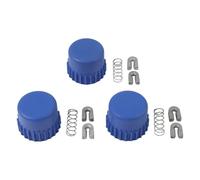 Serenophile Kit de reconstruction 3 pièces T35 pour têtes de débroussailleuse - Comprend des boutons à bosse, œillets et ressorts de 6,3 cm, compatible avec Husqvarna 123L, 224L, SRM-210, 537185801