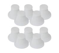 Serenophile Lot de 10 filtres de rechange réutilisables et lavables pour aspirateur de voiture, accessoires de filtration de style HEPA pour piéger la poussière et les débris, faciles à nettoyer et à
