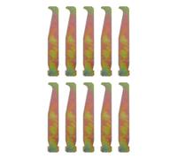 Serenophile Lot de 10 outils de nettoyage de barre de tronçonneuse 9,9 x 1,5 cm en acier laminé à froid rainuré pour rails de guidage, élimination des débris, compatible avec la plupart des modèles de