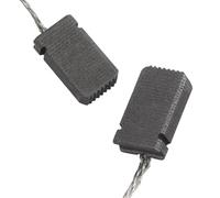 Serenophile Lot de 2 balais de carbone, pièces de meuleuse d'angle, balais de moteur, 5 x 10 x 17 mm, pour Bosch GWS 1000, GWS 11-125, PWS 1000, PKS 66, GKS 55