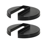 Serenophile Lot de 2 couvercles de panier d'infusion, couvercle de rechange, pièce de machine à café, poignée anti-brûlure, passe au lave-vaisselle, sans BPA, pour Moccamaster KB, KBG, KBS, 13114