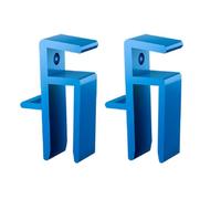 Serenophile Lot de 2 gabarits de traçage pour panneaux de remplissage d'armoire, outil de marquage de menuiserie pour installation d'unité de cuisine, jauge de coup de pied en ABS pour panneaux de 16