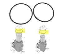 Serenophile Lot de 2 joints toriques pour pompes de piscine Pentair Sta-Rite U9-229 805-0436 O-218, 14,5 cm ID 16 cm OD