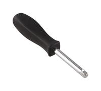Serenophile Lot de 2 poignées de ouble usage avec trou inférieur de 6,3 mm, rotation carrée 6,3 mm pour embouts à douille, outil compact en acier au chrome-vanadium pour espaces étroits