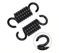 Serenophile Lot de 2 ressorts d'embrayage - 502080301 - Finition chromée - Durable - Pour réparation de tronçonneuse Husqvarna 440e, 244, RX