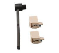 Serenophile Lot de 2 stylets de rechange ATN3600L pour tourne-disque Audio-Technica LP60X LP60XBT avec porte-à-faux en fibre de carbone et brosse de nettoyage