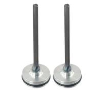 Serenophile Lot de 2 tournevis de piston en carbure pour cloueuse Bostitch MCN150, lame de rechange SKH-9 174061C, composant d'outillage en aluminium argenté