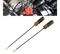 Serenophile Lot de 2 tournevis extra longs de 30,5 cm avec embout à fente et tête cruciforme en acier au chrome vanadium pour machine à coudre et outils de réparation de voiture