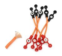 Serenophile Lot de 6 câbles de batterie électrique, fil de cuivre flexible avec PVC épais résistant aux flammes, résistant aux hautes températures pour vélo électrique, EV, haut-parleur de moto