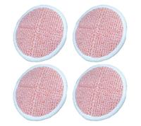 Serenophile Lot de 6 serpillères à récurer robustes compatibles avec Bissell Spinwave 2124 2039A 2307 23157 20391 20399, tampons de nettoyage réutilisables en microfibre pour sols durs, orange