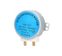 Serenophile Moteur de platine à micro-ondes SM-16T AC 30 V 3 W synchrone de rechange pour fours à micro-ondes Galanz, construction en aluminium et cuivre, rotation stable